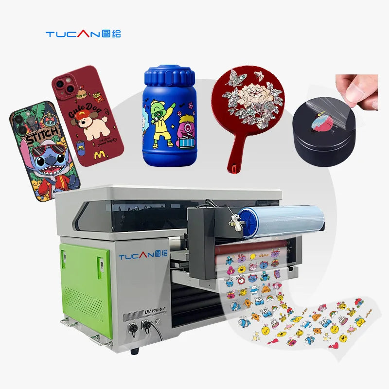 Tucan A2 4060 UV Flatbed Printer with Visual Positioning