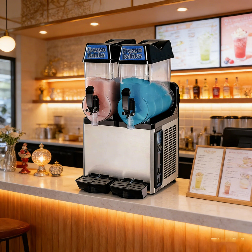 Commercial 3-Bowl High-Speed Ice Slush Machine