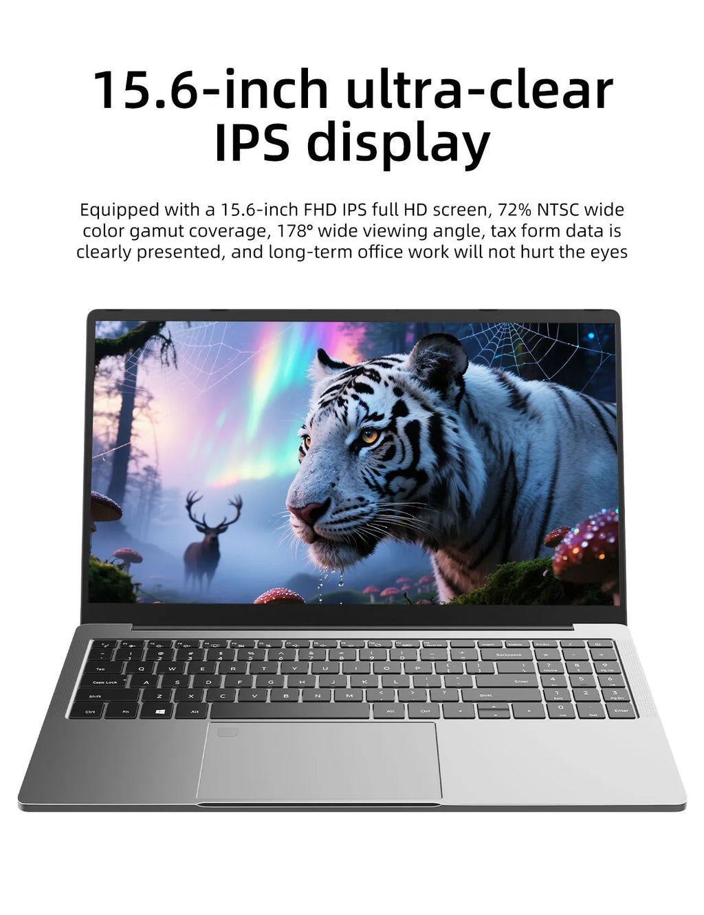 15.6 Inch Portable Notebook With Intel CPU I7-1165G7