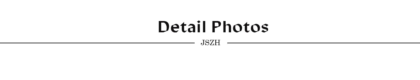 The provided image contains only the text "Detail Photos" and does not display a product.