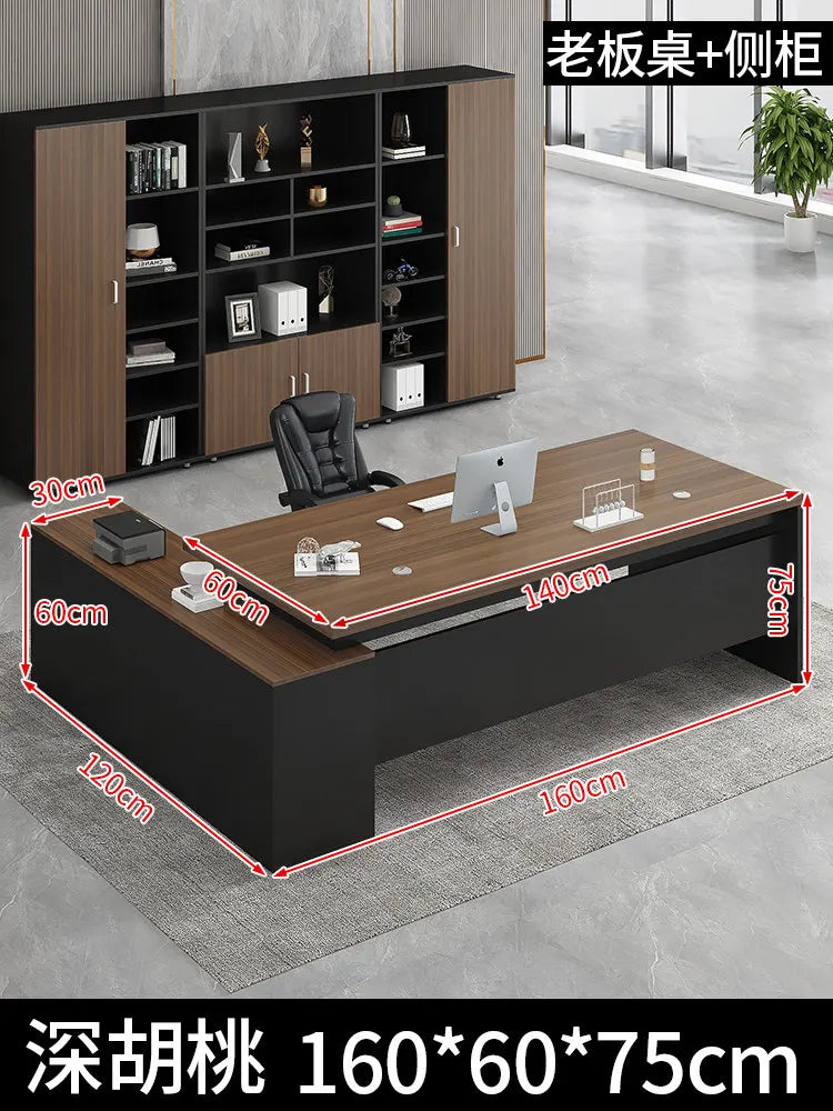 Business Office Desk Design Large Modern Fashion