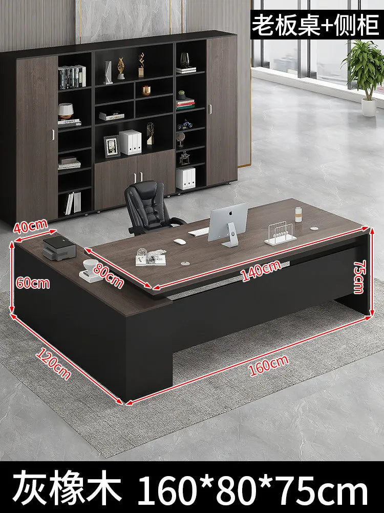 Business Office Desk Design Large Modern Fashion