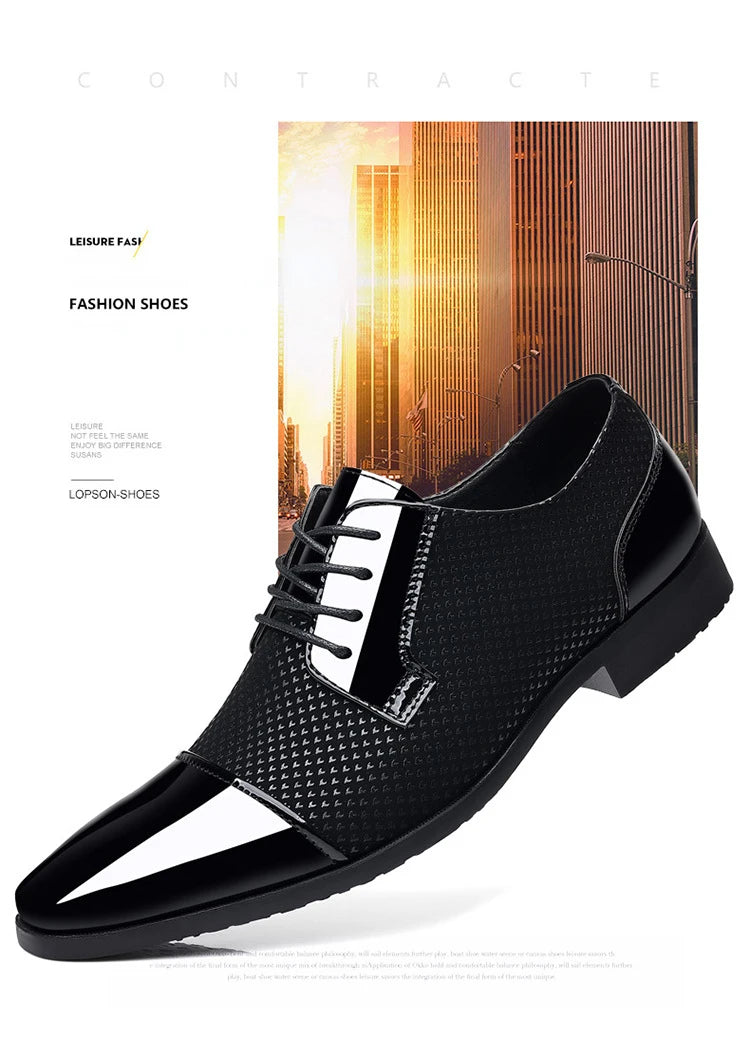 Professional - Business Leather Shoes for Men Luxury Oxford