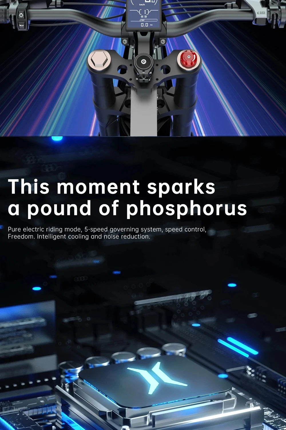 EKX X21 3000W Brushless Gearless Motor, 60V 30Ah Battery, 85km/h