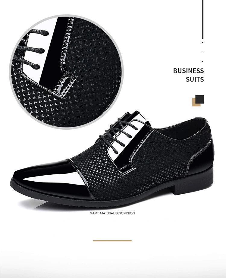 Professional - Business Leather Shoes for Men Luxury Oxford