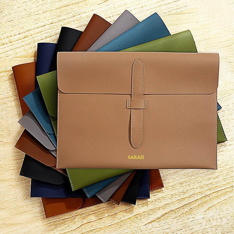 Business Office Luxury Document Bag -  Leather