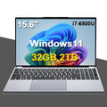15.6" Portable Laptop  Intel Core i7-6500U Windows 11 Notebook Gamer 1920*1080 Display