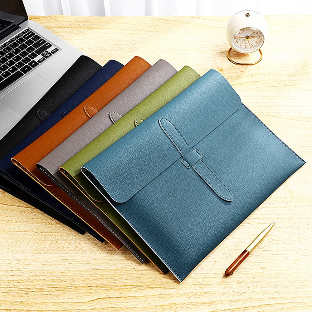 Business Office Luxury Document Bag -  Leather