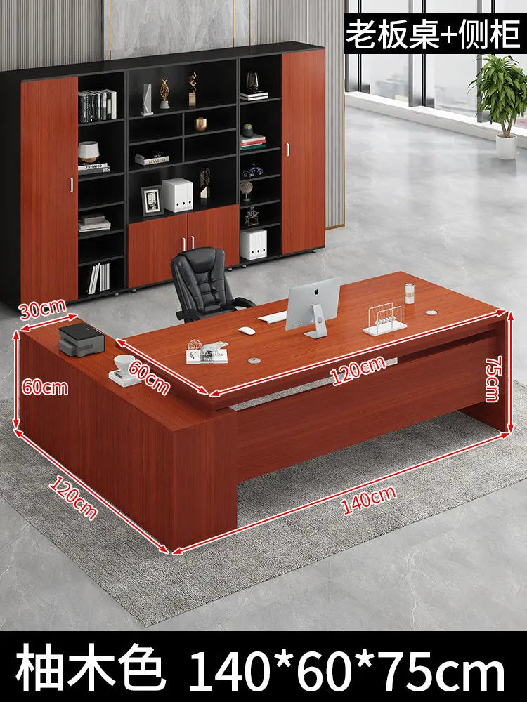 Business Office Desk Design Large Modern Fashion
