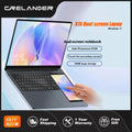 15.6" Touch Screen  Backlit keyboard Windows 11 Notebook Computer Dual Screen Laptop