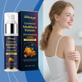 50g pump bottle and box of bee venom skin repairing cream with salicylic acid, featuring a bee and honeycomb graphic.