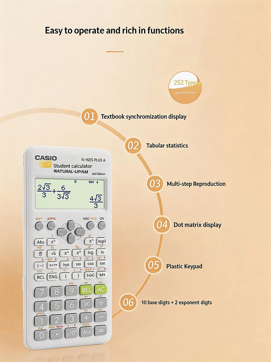 CASIO GX-14B Business Office Calculator Large Screen, Large Keys, Specially for Finance and Accounting