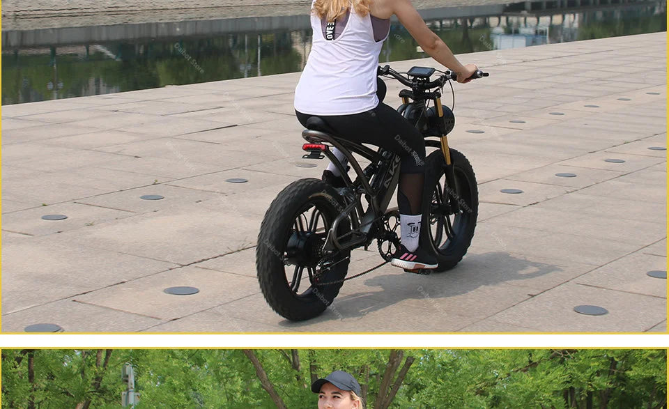 Powerful Electric bike 750W 48V Fat Tire bike