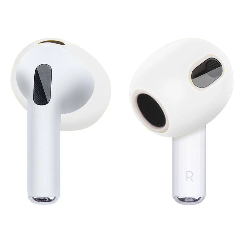 White Apple AirPods 3rd Generation earbuds shown against a plain white background.