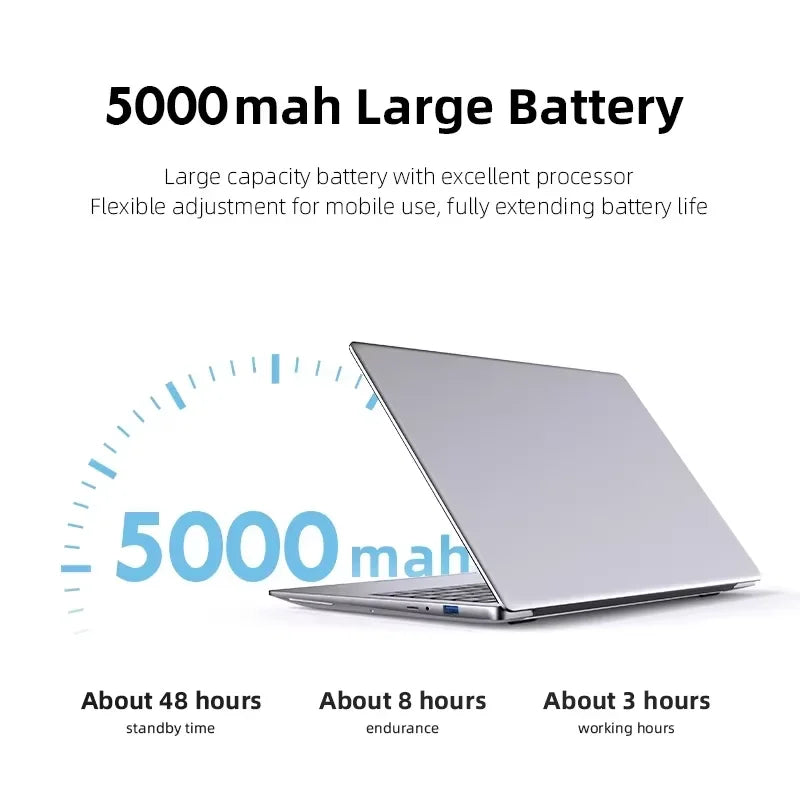 14.1'' Slim Office Laptop  Windows 11 Intel i7-8650U