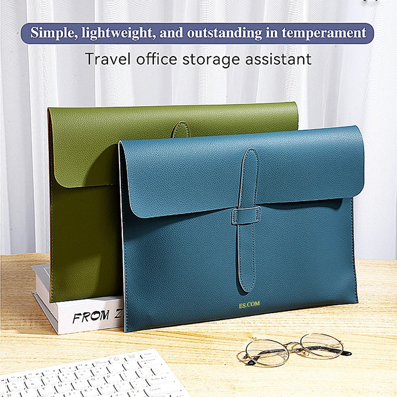 Business Office Luxury Document Bag -  Leather