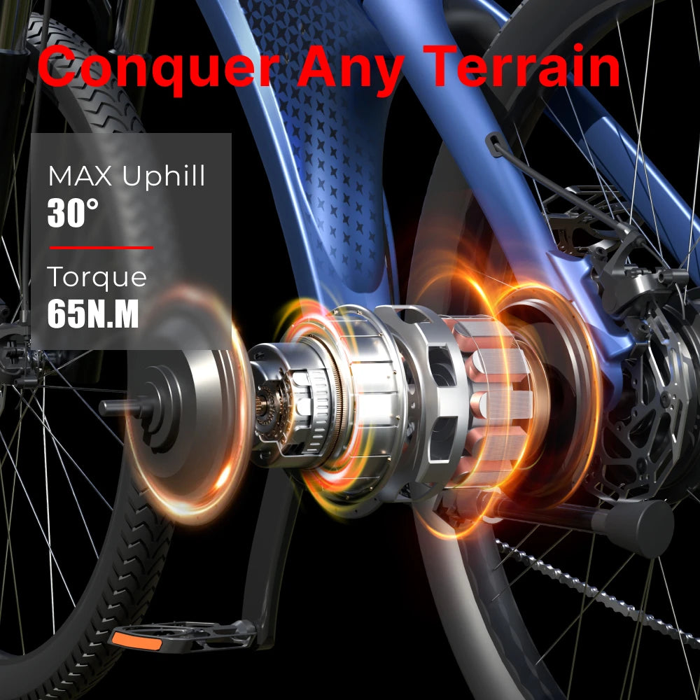 HX Q5 Electric Bike Adults 48V 20AH 27.5 Inch - City Electric bike