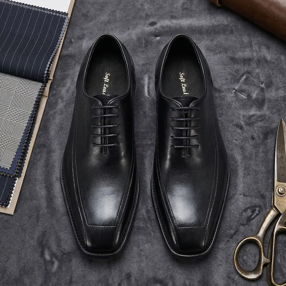 Italian Mens Oxfords Dress Business Shoes for Office Formal Wear