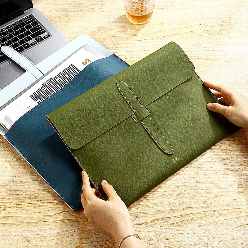 Business Office Luxury Document Bag -  Leather