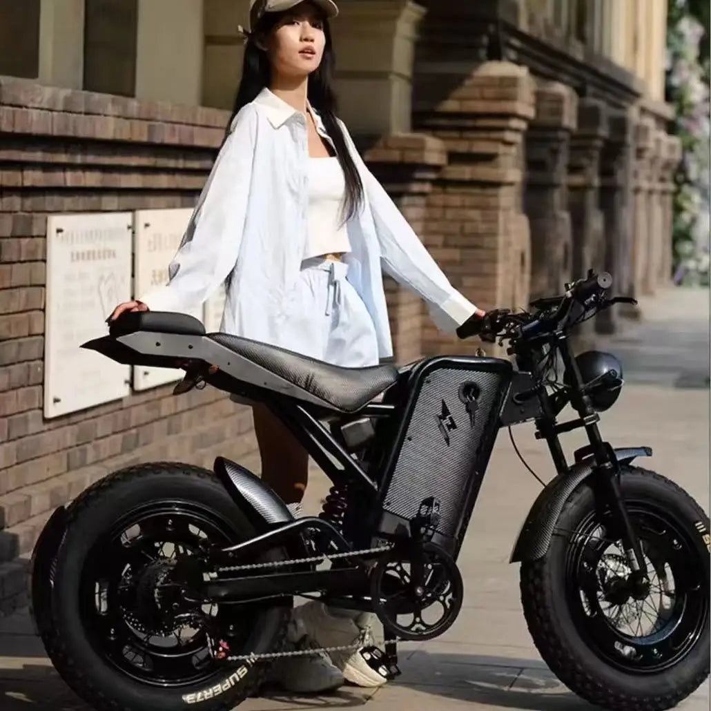 Electric Bicycle Retro - Assist Battery-powered Vehicle Electric Bike-18Ah