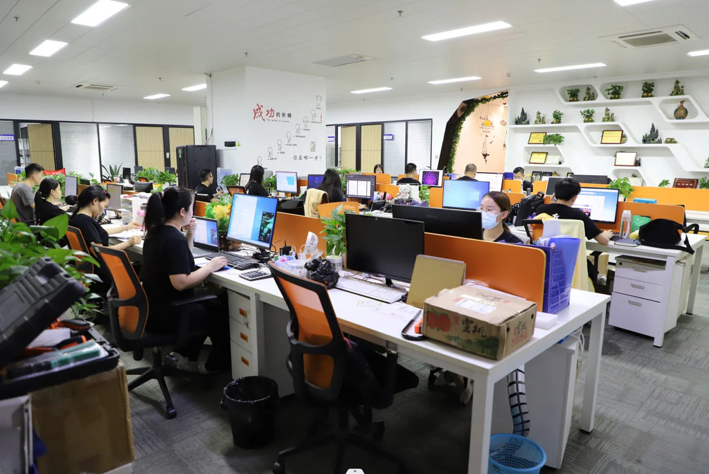 Please provide the correct image of the "Smart LED Wake-Up Light". The image provided currently shows an office.