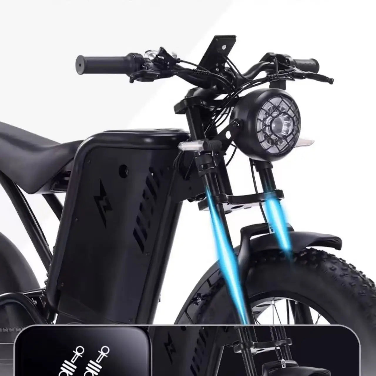 Electric Bicycle Retro - Assist Battery-powered Vehicle Electric Bike-18Ah
