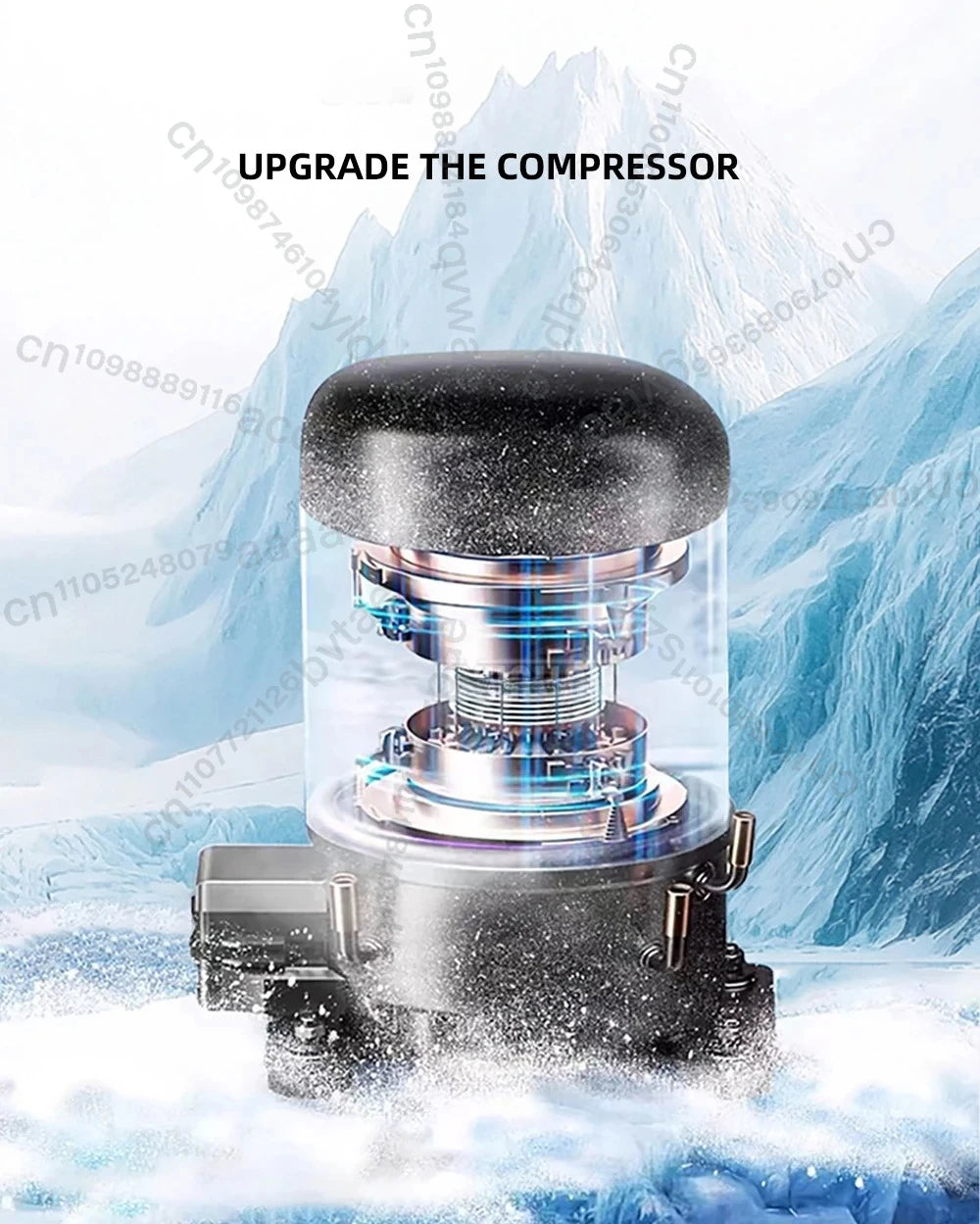 Automatic Cold Drink Slush Machine Soft Drink Ice Cream Machine 1.8L Countertop Beverage Smoothie Machine