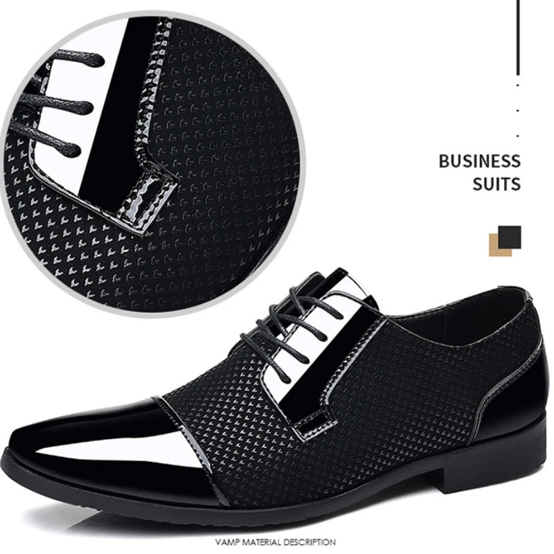 Professional - Business Leather Shoes for Men Luxury Oxford