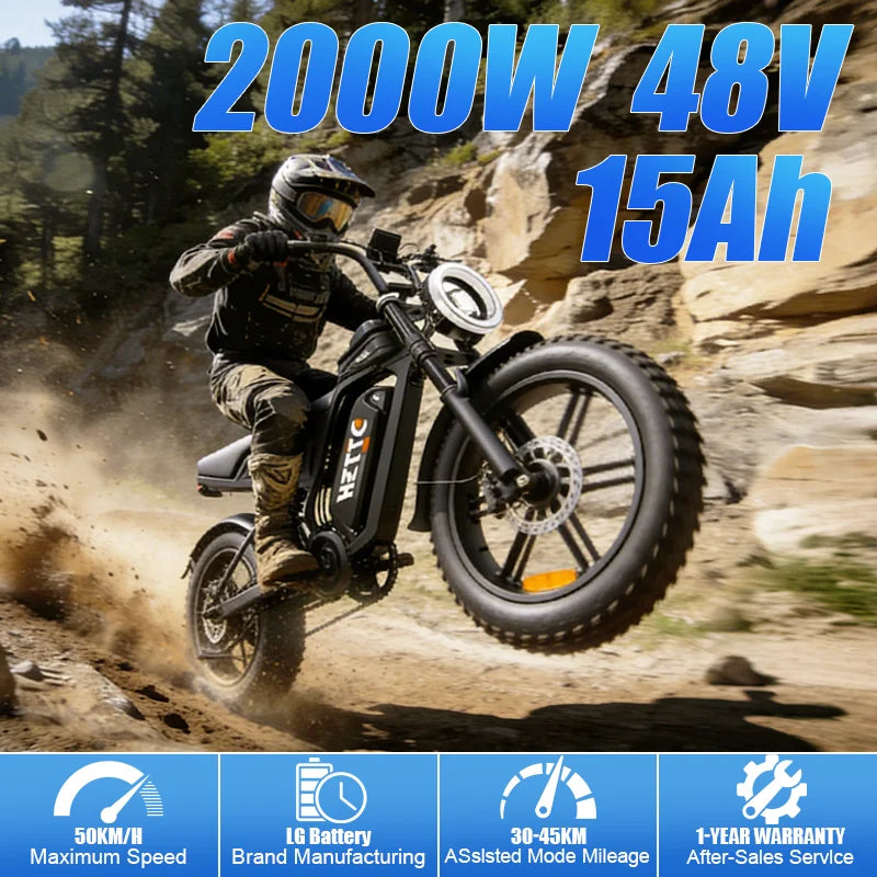 4000W motor F6S off-road electric bicycle
