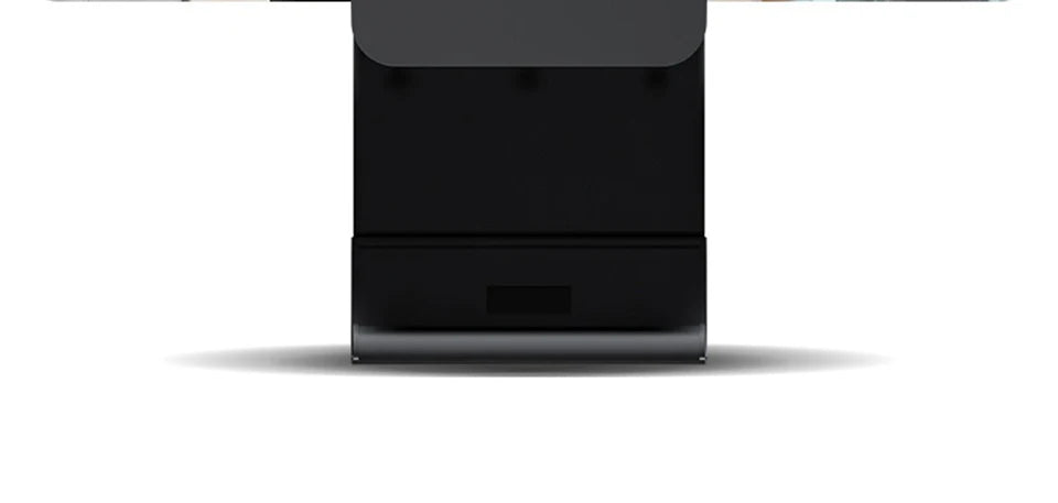 Sleek black 4K USB webcam with a compact design, adjustable mount, and built-in microphone for high-quality video calls.
