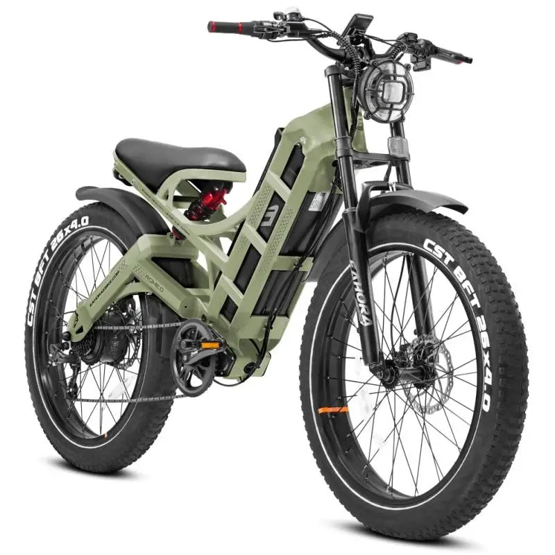 JYF Eahora Electric Bike, Carbon Steel 26-inch Electric Bike