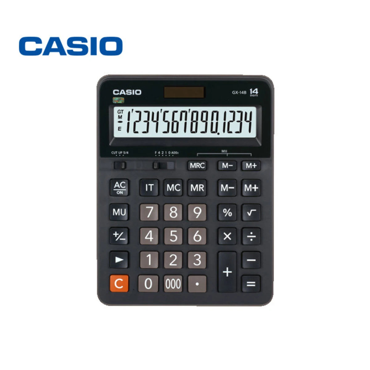 CASIO GX-14B Business Office Calculator Large Screen, Large Keys, Specially for Finance and Accounting