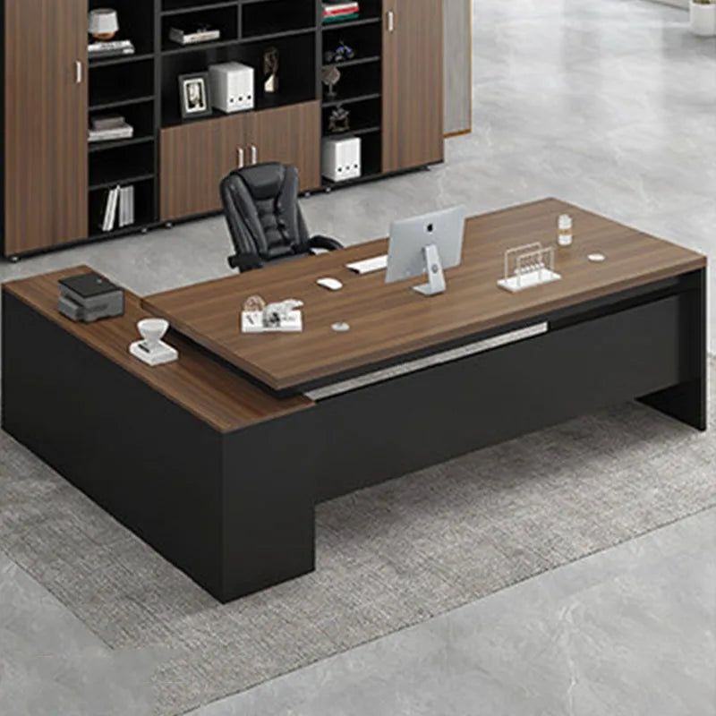 Business Office Desk Design Large Modern Fashion
