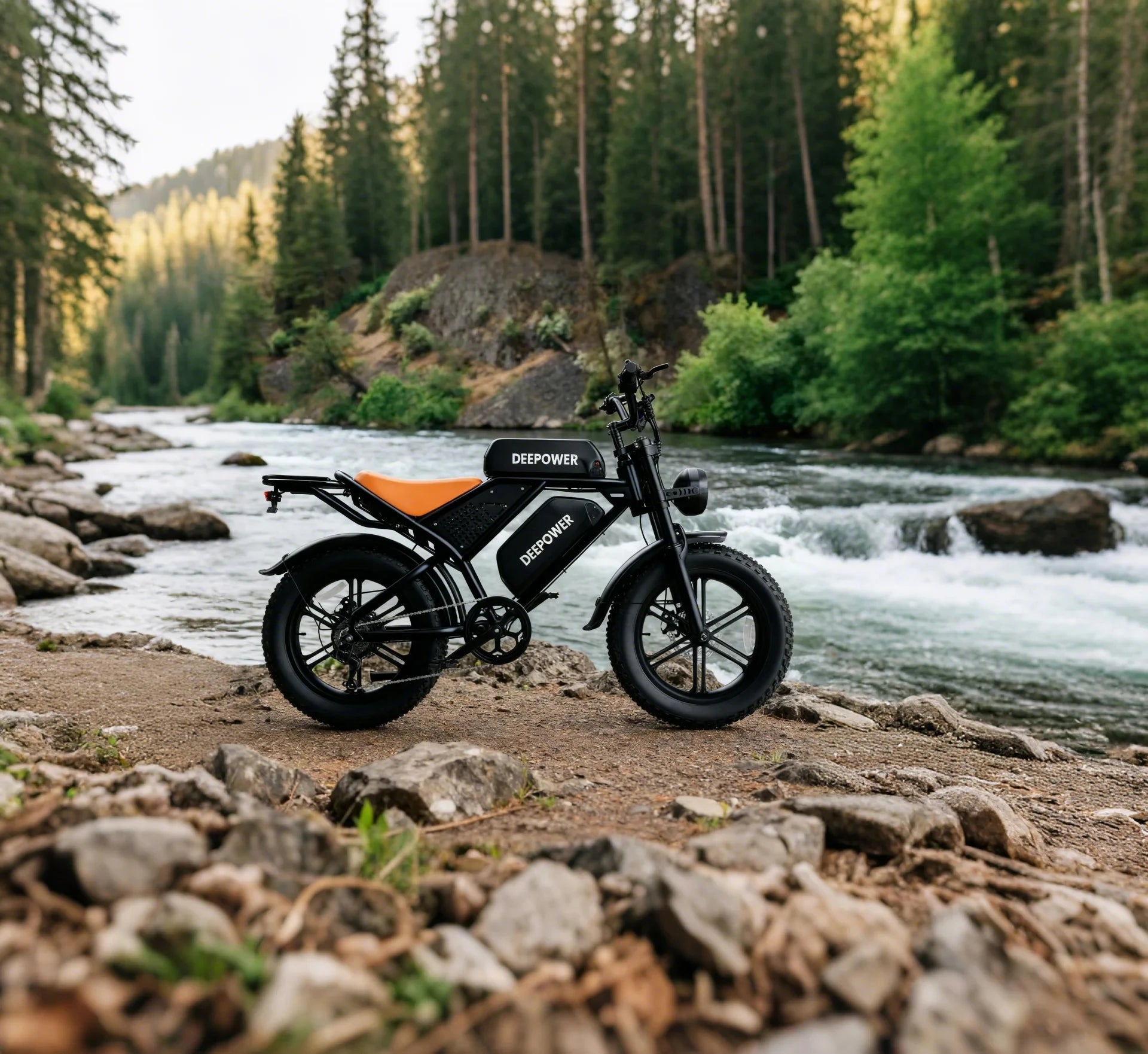 3500W Powerful motor 48V 60AH lithium battery 20 Inch Fat Tire