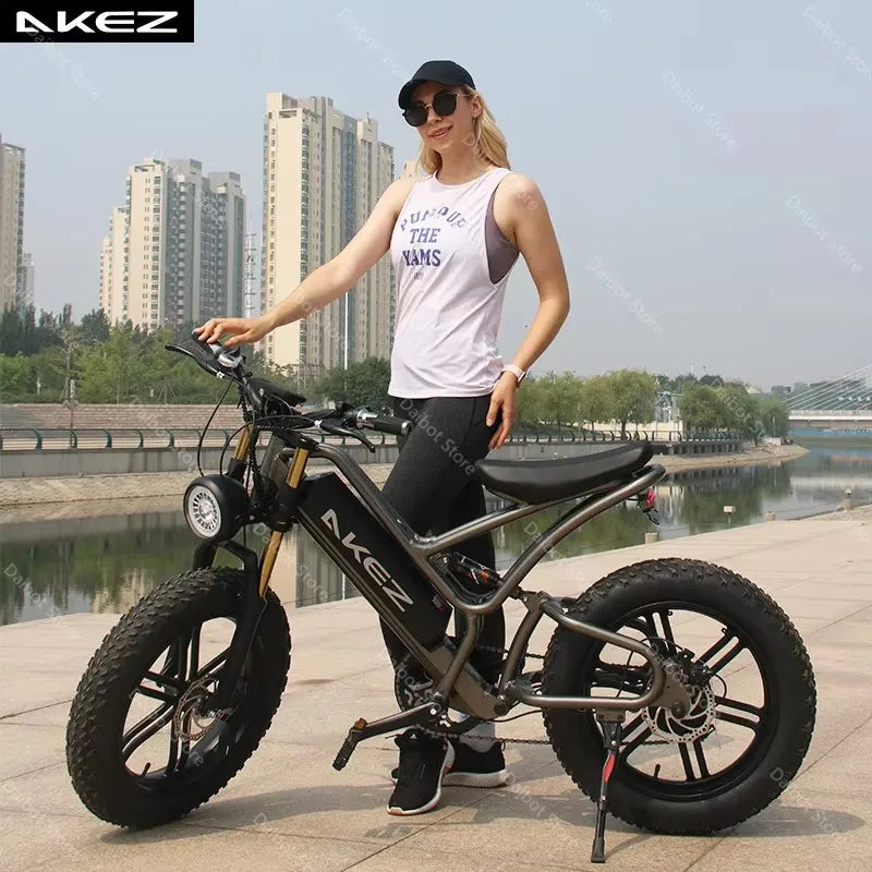 Powerful Electric bike 750W 48V Fat Tire bike