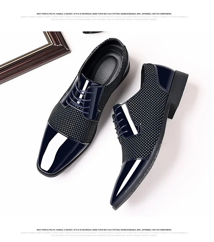 Professional - Business Leather Shoes for Men Luxury Oxford