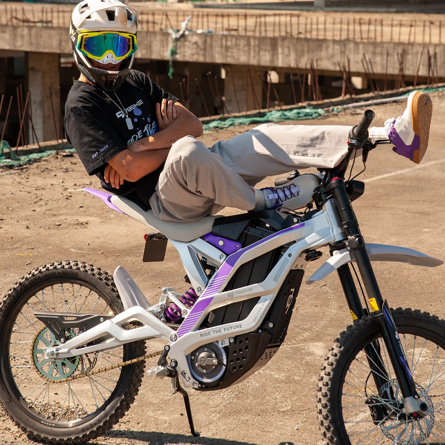 Electric Dirt Bike 8500w 72V 35AH 80km/h