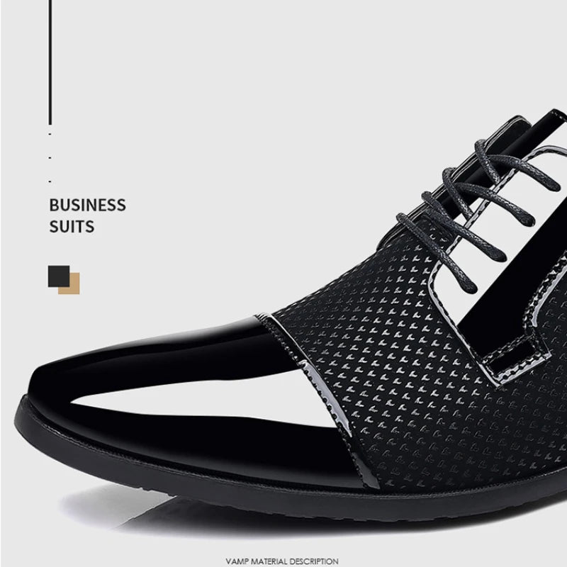 Professional - Business Leather Shoes for Men Luxury Oxford