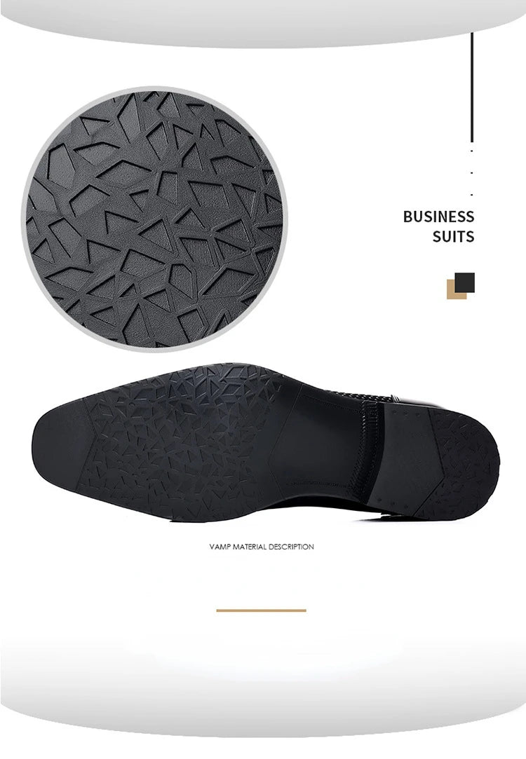 Professional - Business Leather Shoes for Men Luxury Oxford