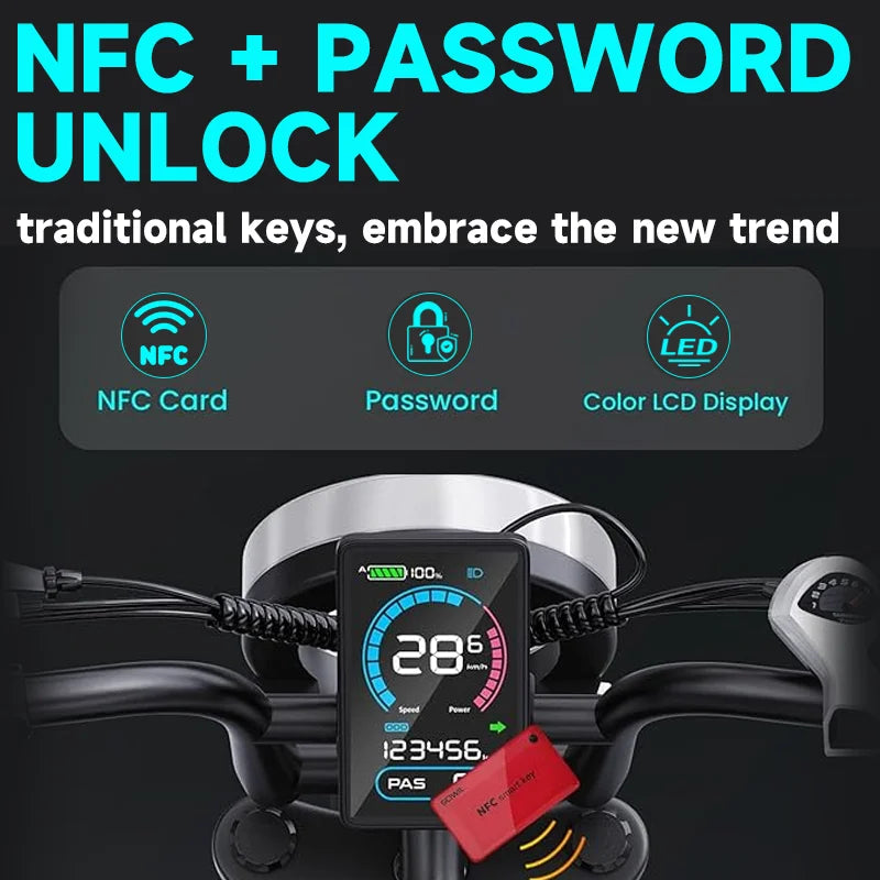 4000W motor F6S off-road electric bicycle