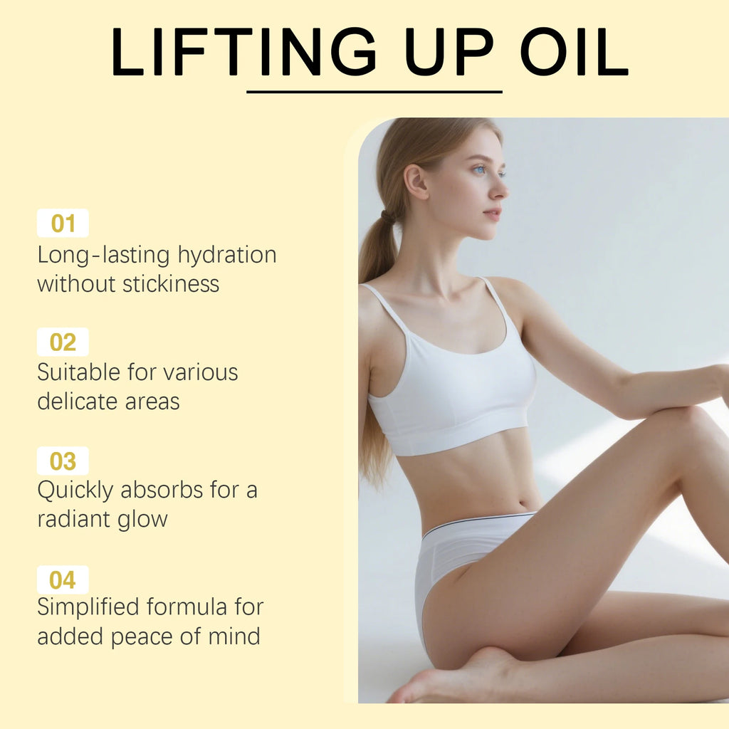 Lifting Up Oil for radiant, hydrated skin. Non-sticky, fast-absorbing formula for a healthy, glowing complexion.