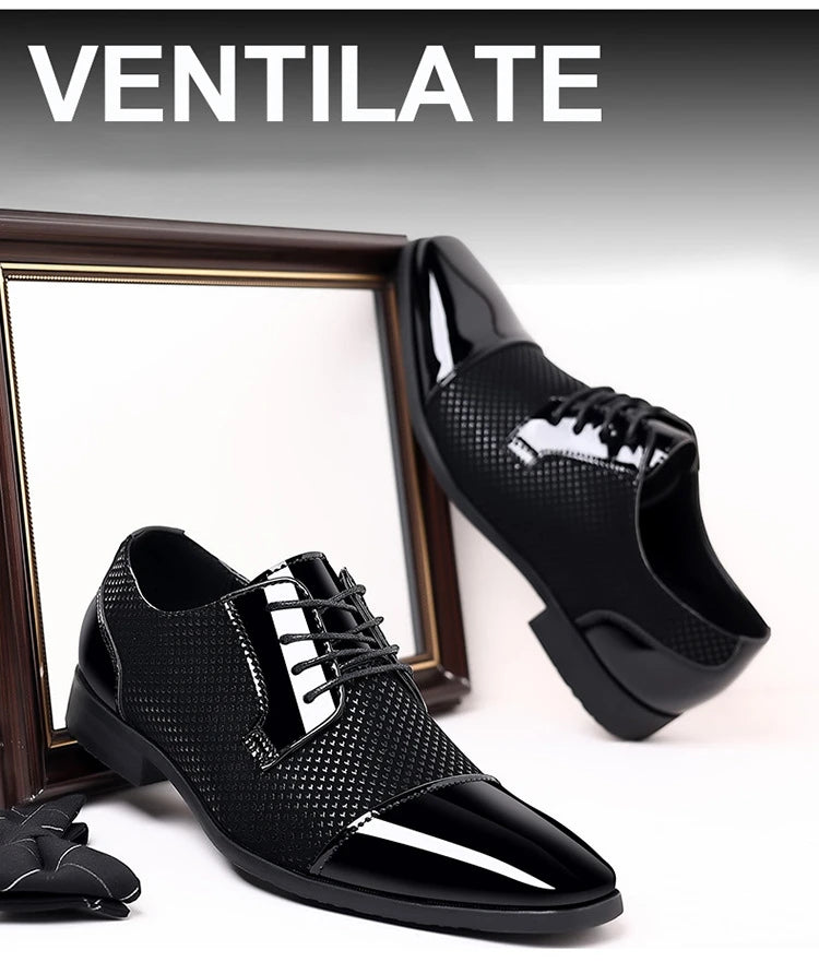 Professional - Business Leather Shoes for Men Luxury Oxford