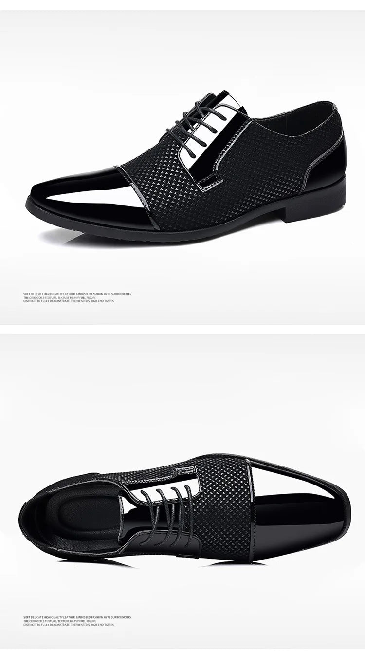 Professional - Business Leather Shoes for Men Luxury Oxford