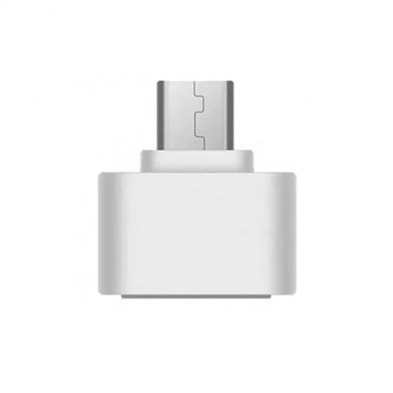 Minimalist white USB 3.2 flash drive with a compact, rectangular design and metallic silver connector.