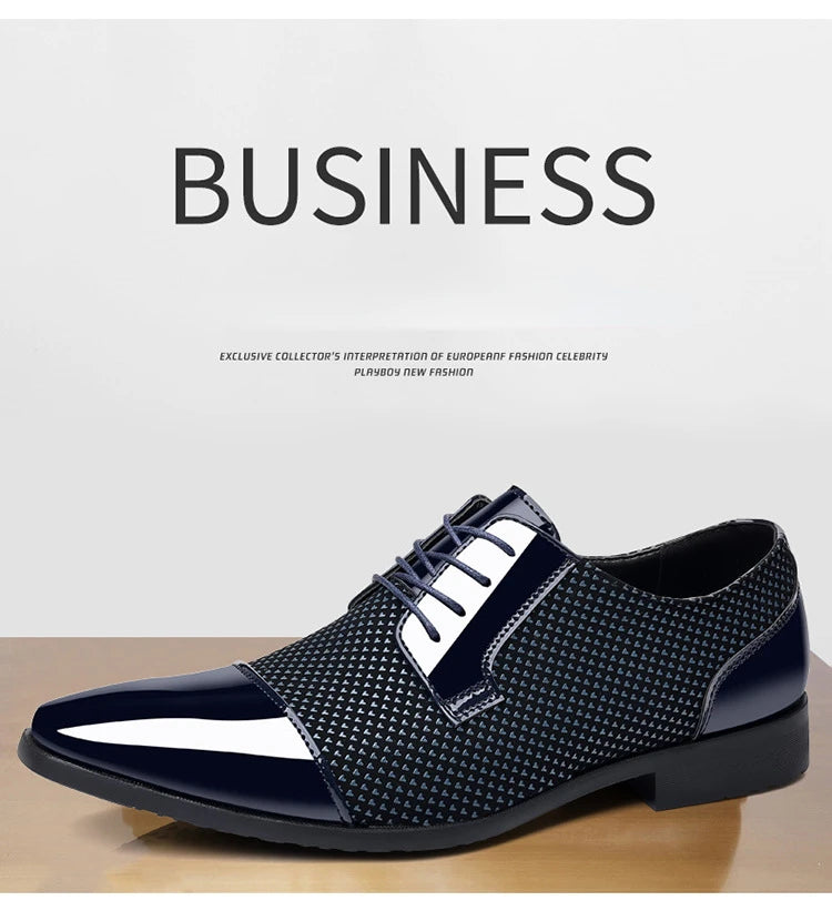 Professional - Business Leather Shoes for Men Luxury Oxford