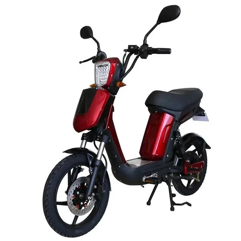 Pedal Assist Electric Motorbike Full Suspension, City Bike Use