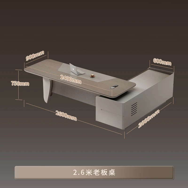 Gaming Office Desk Luxury Modern Design Comfortable Workspace