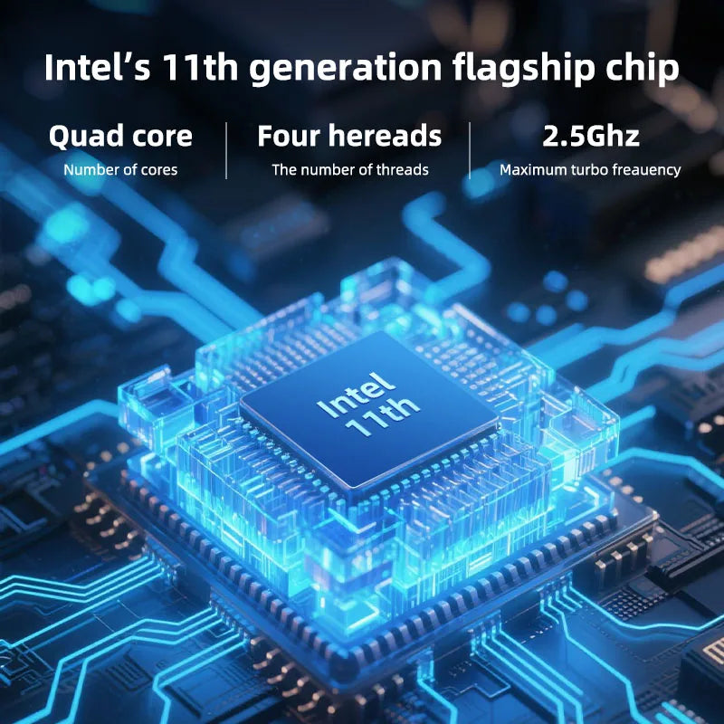 15.6 Inch Portable Notebook With Intel CPU I7-1165G7