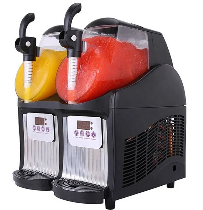 SURRI Sr-02 5L Silver Ice Slush Machine for Home and Restaurant