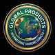 Global Products Logo Black Background